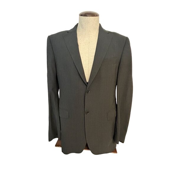 Pierre Balmain Dark Gray Wool Blazer Jacket IT 50 US 40 Large - Picture 1 of 8